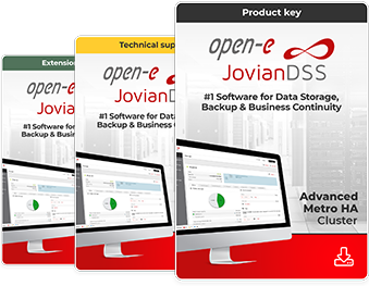 Open-E JovianDSS Storage Software license
