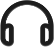 indicator headphones icon